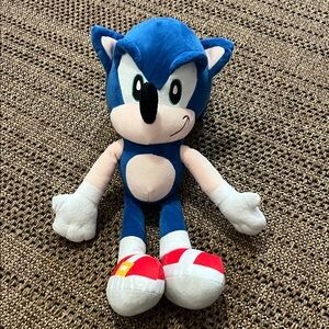 Blue Sonic Plush Toy
